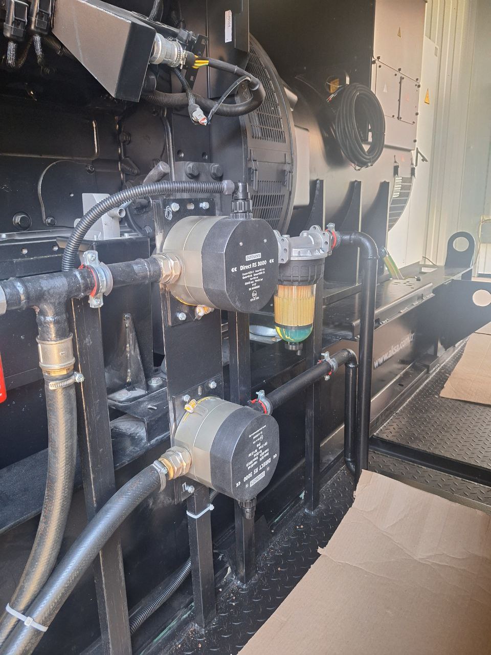 Расходомер топлива Direct RS 1500 на CUMMINS QSK